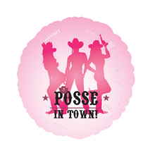 18" Party Posse Foil Balloon